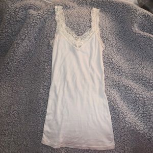 lace sheer american eagle tank